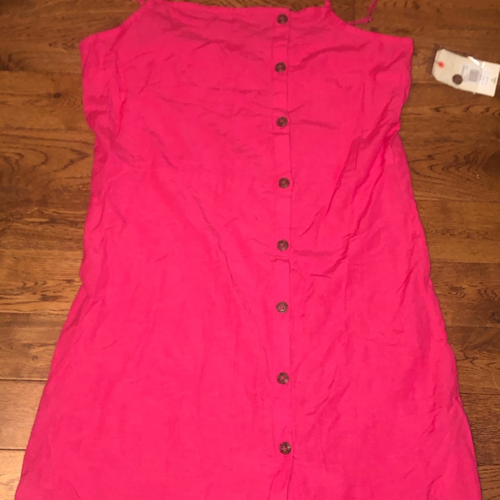 BILLABONG LINEN DRESS - Picture 3 of 3